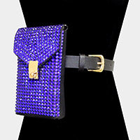 Studded Belted Fanny/ Crossbody