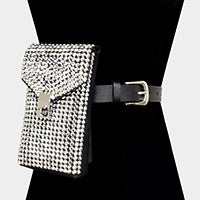Studded Belted Fanny/ Crossbody