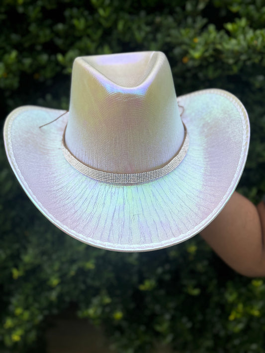 Metallic Bling Cowgirl Hat