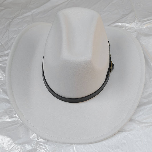 Leather Cowboy Fedora