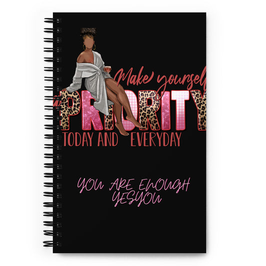 Make Your Self A Priority Notebook