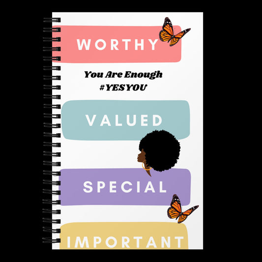 Worthy, Value, Special, Important Notebook