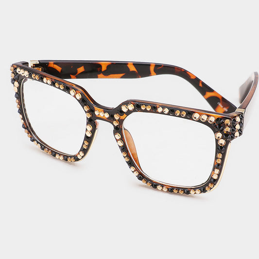 Leopard Bling Specs